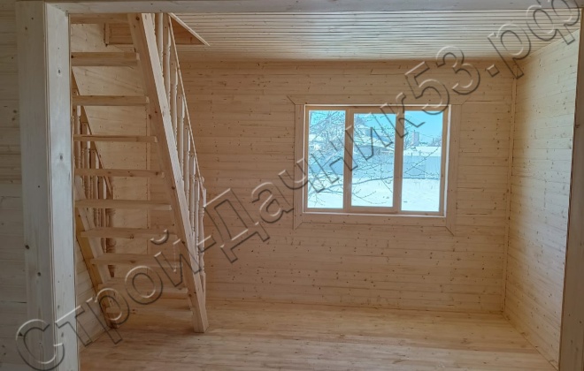 4 Каркасно-щитовой дом Д-89, 7х7м, 89 М², Тульская область, Киреевский район, г. Липки. (9)